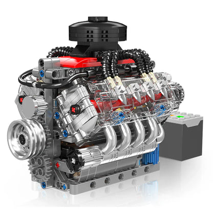 Motorized Chevy V8 Engine | 488pcs